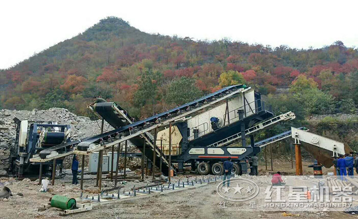 移動式石頭制砂設(shè)備