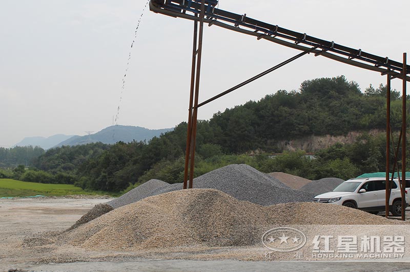 紅星客戶(hù)制砂廠